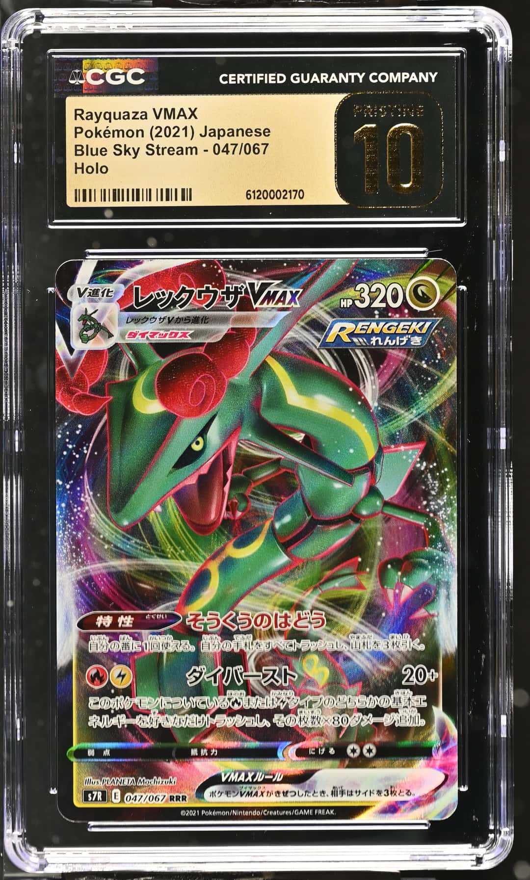 Rayquaza VMAX Holo